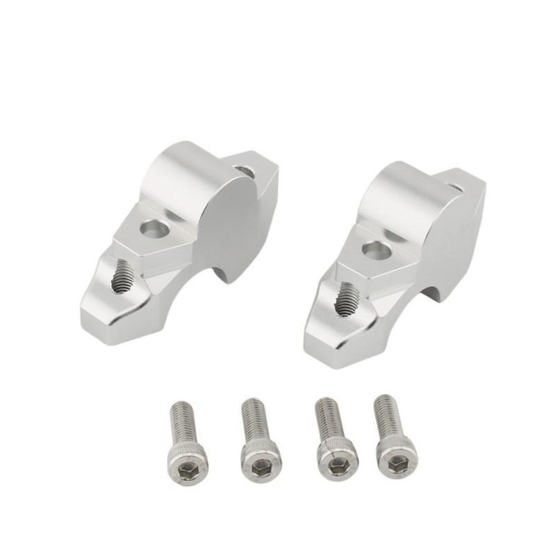 Honda ADV150 ADV160 Handlebar Riser Spacer Kit 29mm Height Increase 15mm Rearward Offset Or Titanium Finish