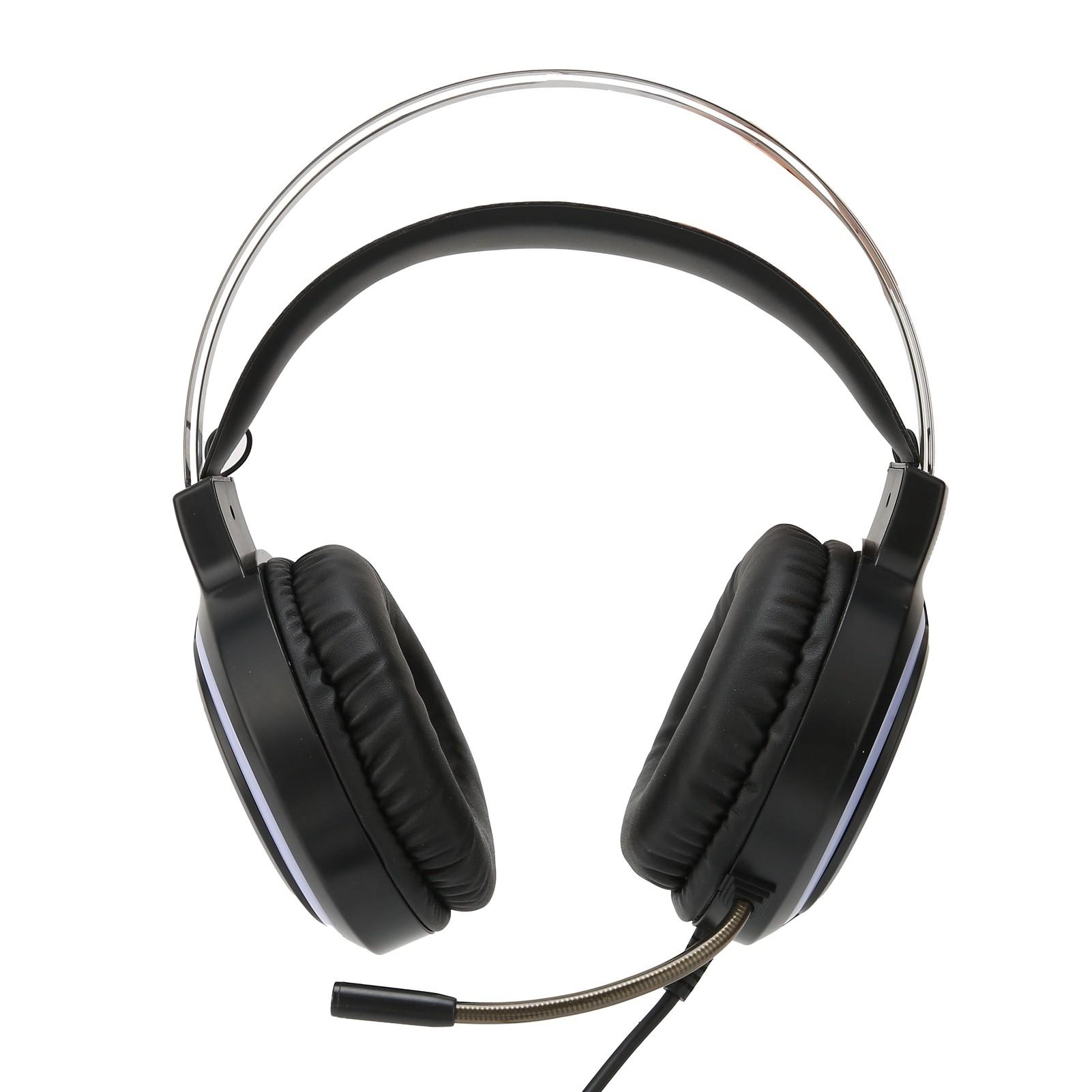 

Gaming Headset G12 Stereo 7.1 Virtual Surround Sound Computer Game Hardware with Microphone for PC чёрный