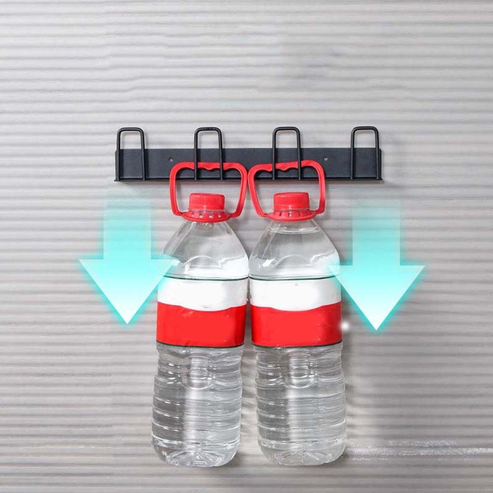 3/4 Hook Coffee Cups Holder No Drilling Cup Drying Rack Practical Cup Holder Living Room