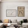 3D-effekt Abstrakt geometrisk väggkonst Posters Skriv ut Canvastavlor Wabi Sabi Moderna bilder för rummet Hem Salong Inredning Cuadros