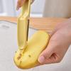 All-in-One Fruit and Vegetable Peeler with Cleaning Scrubber for Kitchens