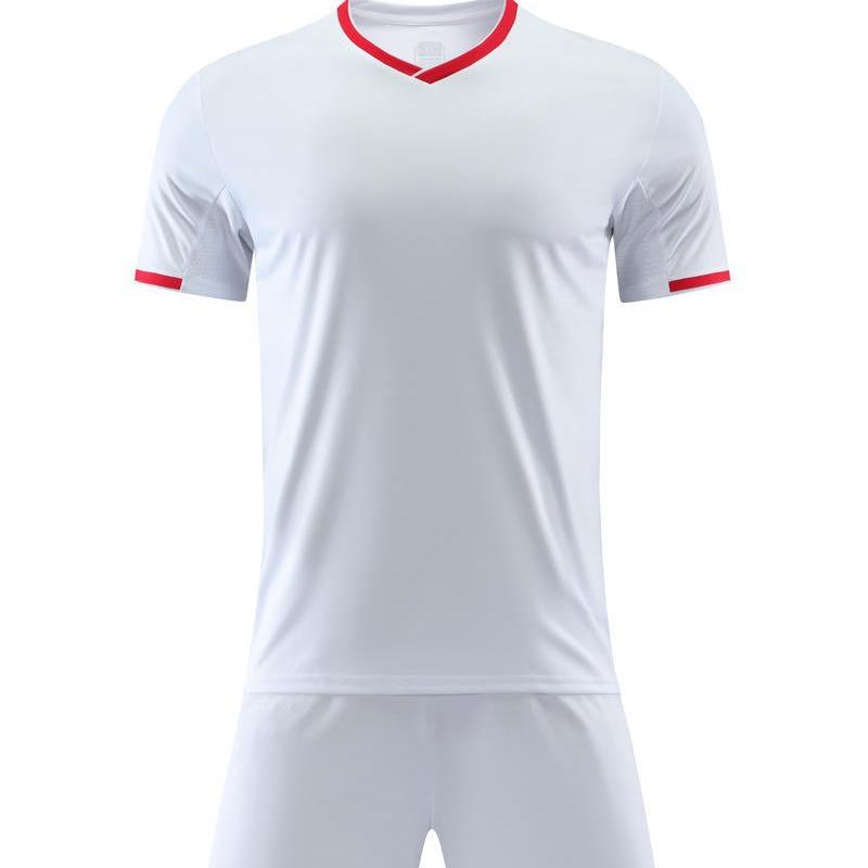 Summer New Soccer Uniform Set Team Competition Training Short Sleeve Adult Kids Team Uniform Quick Drying Jersey