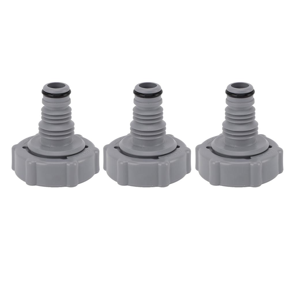 3ks Náhradní vypouštěcí ventil bazénu Pro P6H1419 Vnitřní závit 1,6 palce Vnitřní rozhraní Vnější
