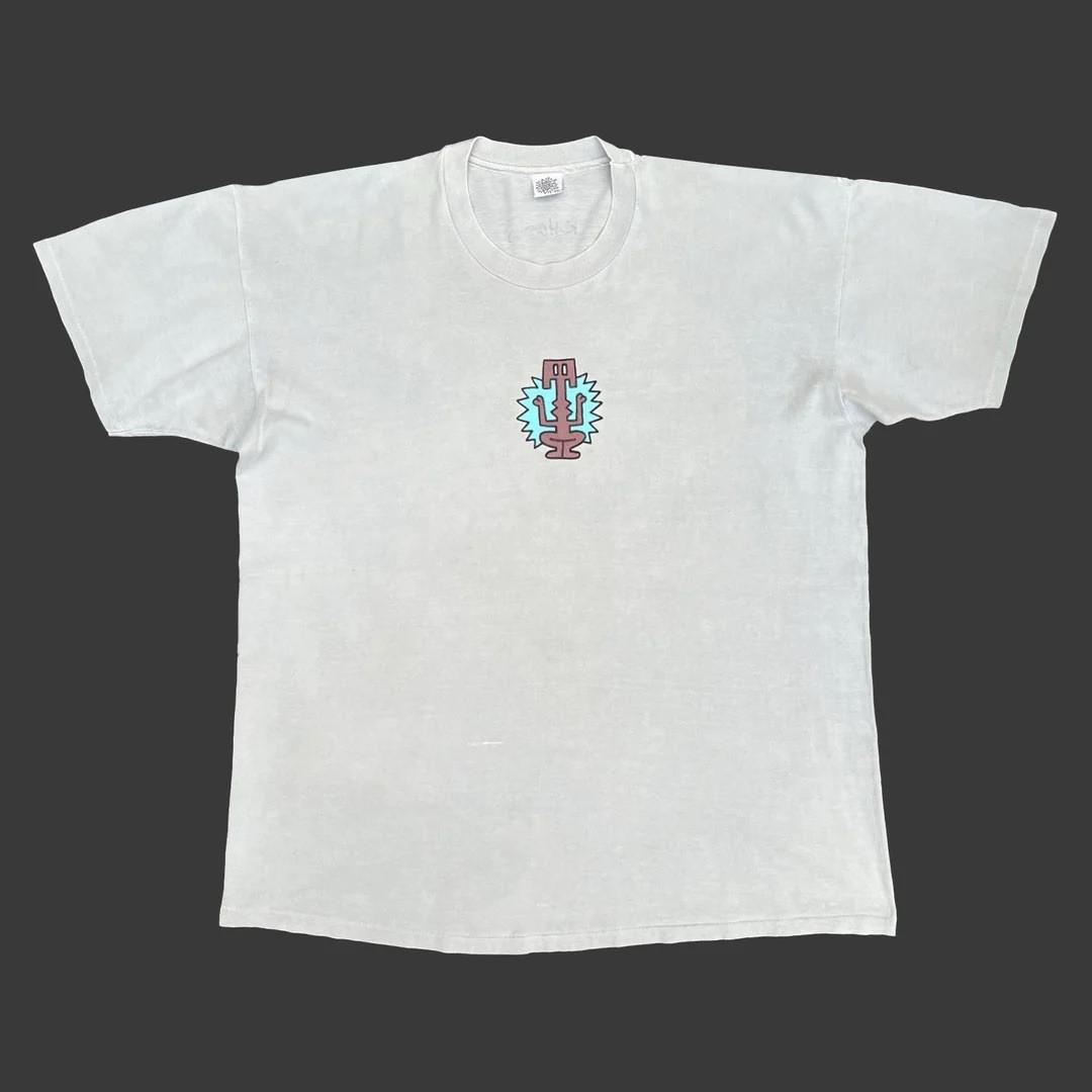 Keith Haring 1990 90s Vintage Pop Shop Art Graphic Graffiti Rare Museum Unisex T-Shirt M