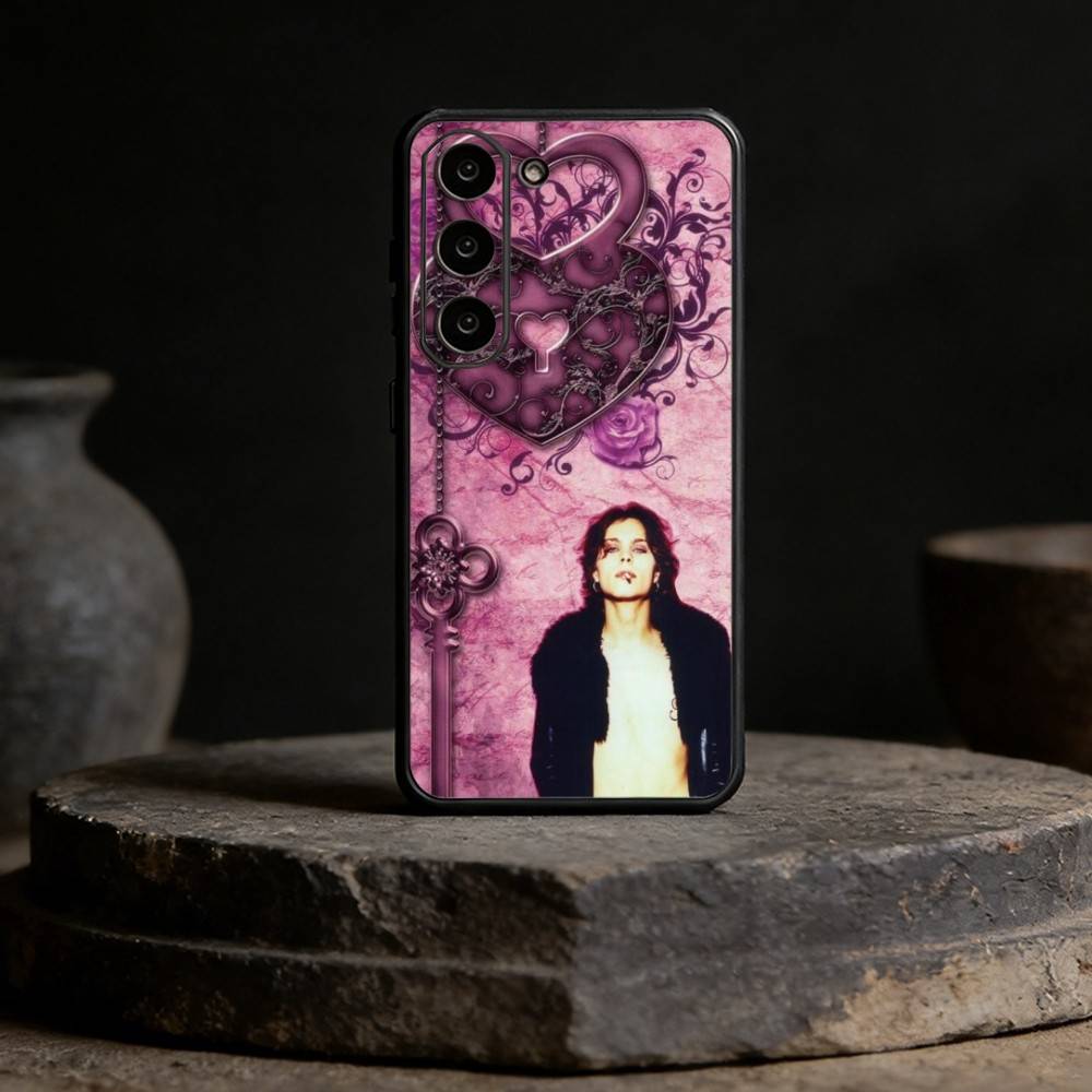 V-Ville H-HIM V-Valo Emery Phone Case For Samsung Galaxy A91,80,73,72 ,71,53,52,32 ,31,22,21s,20,Soft Black Case