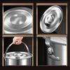 Camping Cookware Outdoor Cooking Stainless Steel Pot