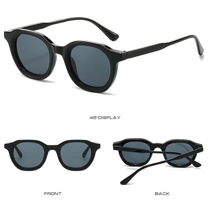 New In Classic Vintage Luxury Designer Round Brand Sunglasses Women For Men Sun Glasses Punk Popular Outdoor Travel Shades Uv400