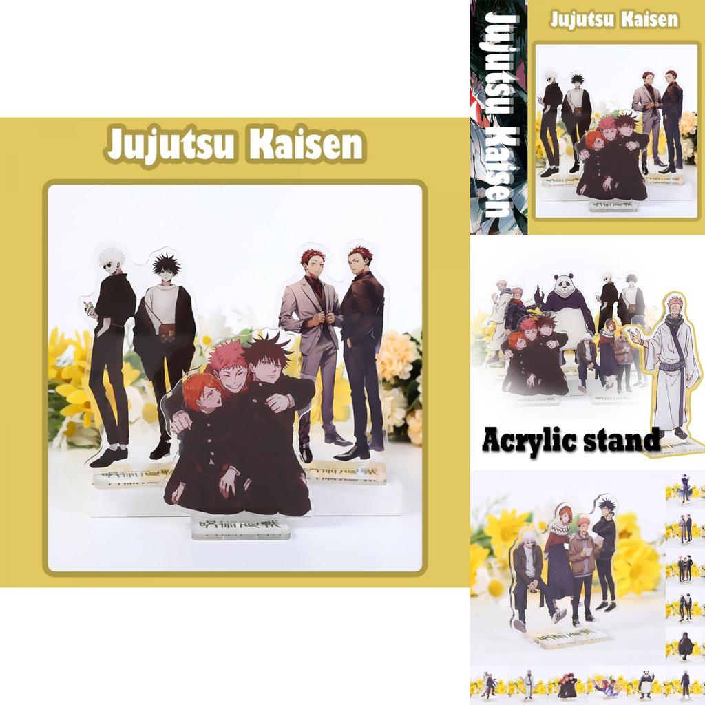 Charming Cartoon Character Decorative Acrylic Human-shaped Stand-up Sign For Collectors