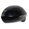 Rearview Mirror Cover Door Side Mirror Cap Wing Glass Glossy Black White Cover Cap for Seat Ibiza 2008-2017 for Leon 2006-2010