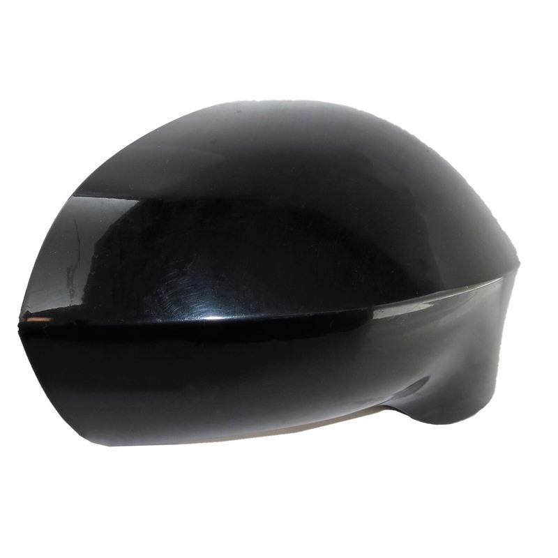 Rearview Mirror Cover Door Side Mirror Cap Wing Glass Glossy Black White Cover Cap for Seat Ibiza 2008-2017 for Leon 2006-2010