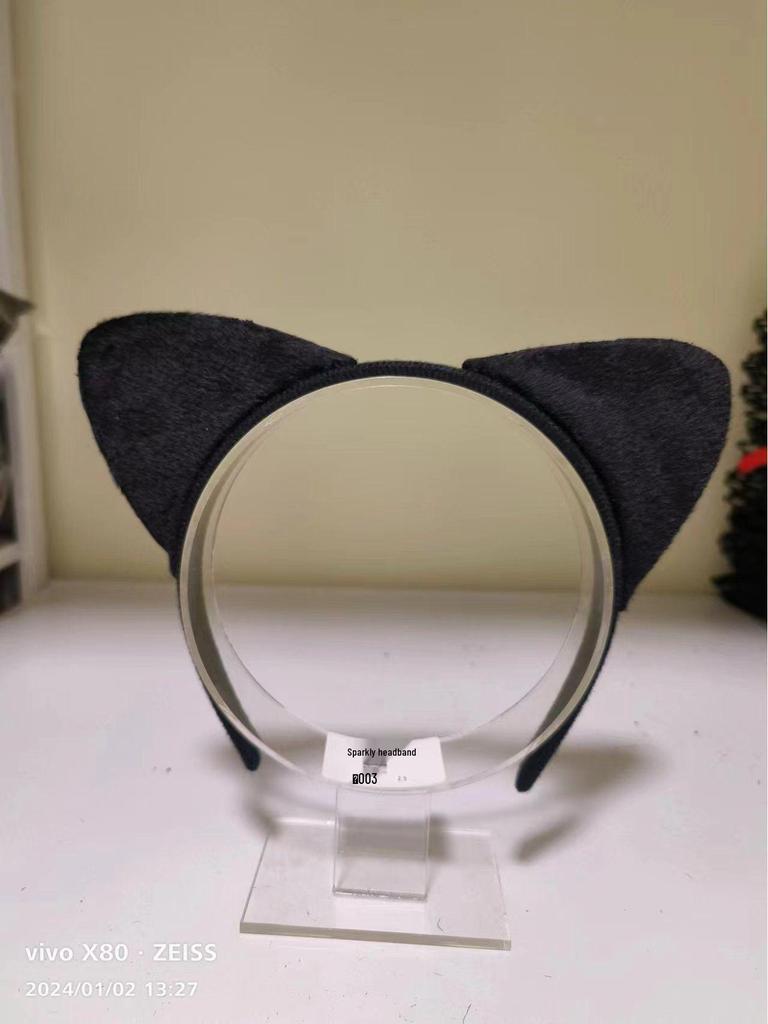 Set Lenjerie Milian Temptation: Mască de ochi din dantelă, Curea lanț de câine, Pălărie de poliție și Jucării amuzante pentru urechi