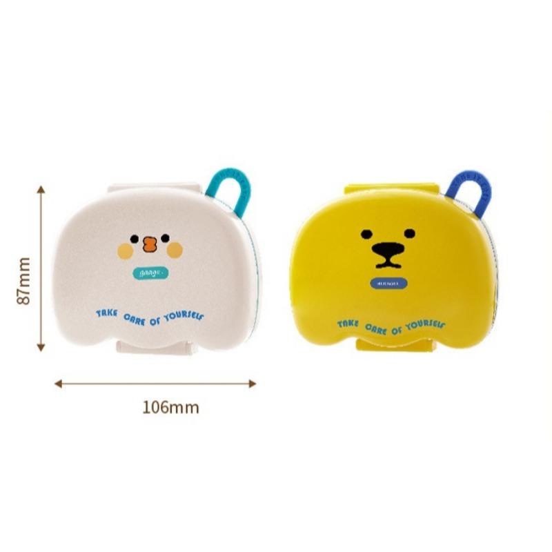 

Cute Mini Pill Box Dispenser Box 7 Days On-the-go Portable Pill Box Home Pill Storage Dispenser Boxes