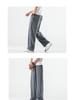 Pantalones Casuales de Lino de Lujo Ligero para Hombre Vonsrman - Estilo Chino, Otoño, Corte Holgado, Talla Grande, Corte Recto