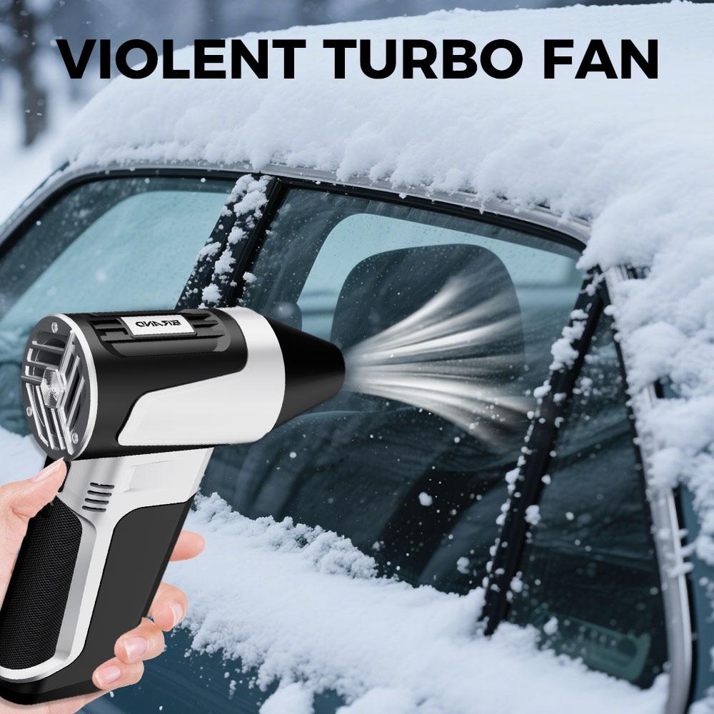 Garden Air Cleaner Portable Turbo Jet Fan 130K RPM Strong Blowing Car Air Duster Household Air Blower Camping Mat Inflator Pump