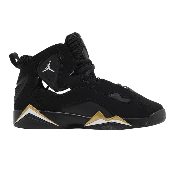 Air Jordan True Flight GS Black Metallic Gold 2023 37.5