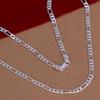 Stevige 3mm 5mm Figaro Schakelketting Ketting Voor Mannen Duurzaam Niet Verkleurend Ontwerp In 16/18/20/22/24 Inch Lengtes Ideaal Cadeau Voor Hem