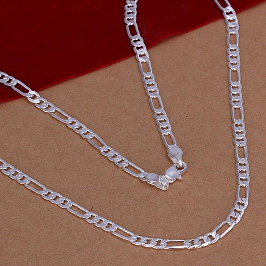 Stevige 3mm 5mm Figaro Schakelketting Ketting Voor Mannen Duurzaam Niet Verkleurend Ontwerp In 16/18/20/22/24 Inch Lengtes Ideaal Cadeau Voor Hem