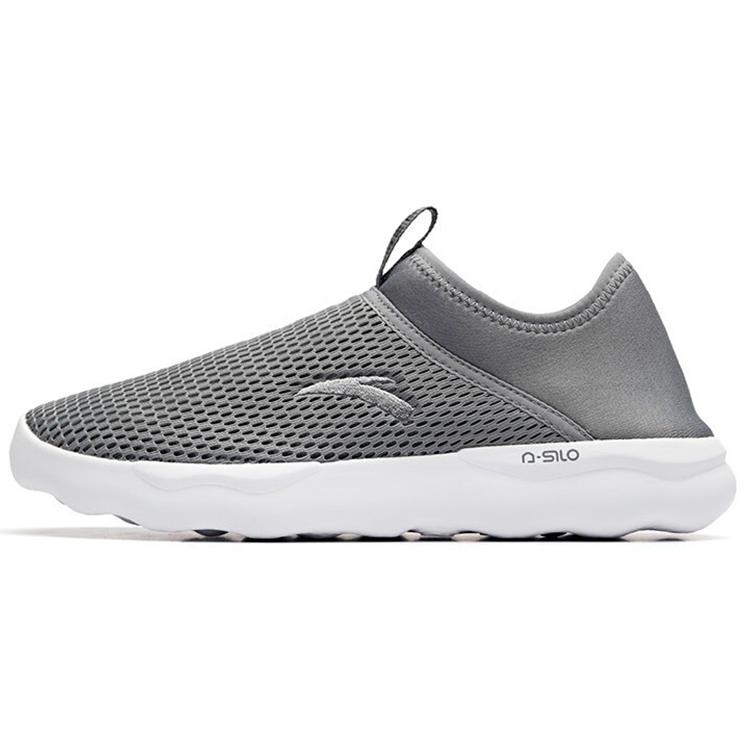 

New Anta Cushioning, Breathable, Lightweight Low Top Training Shoes Men s Cool Gray 91928605-3 43
