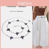 Butterfly Waist Chain For Women Metal Chain Belt Summer Elegant Jewelry Accessory For Dresses