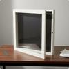 Sports Jersey Frame Flip Cover Adhesive Jersey Display Case Shadow Box Easy To Assemble