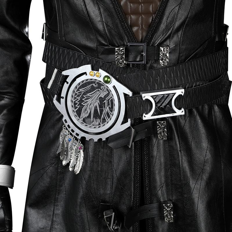 Sephiroth Leather Jacket Cosplay Set from Final Fantasy VII Rebirth
