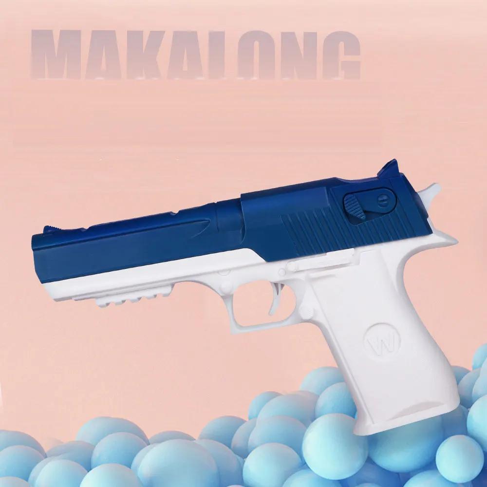 Children Toy Guns Desert Eagle Pistol Manual Handgun Toy Foam Dart Blaster Shooting Model Launcher For Boys Girls Outdoor Games