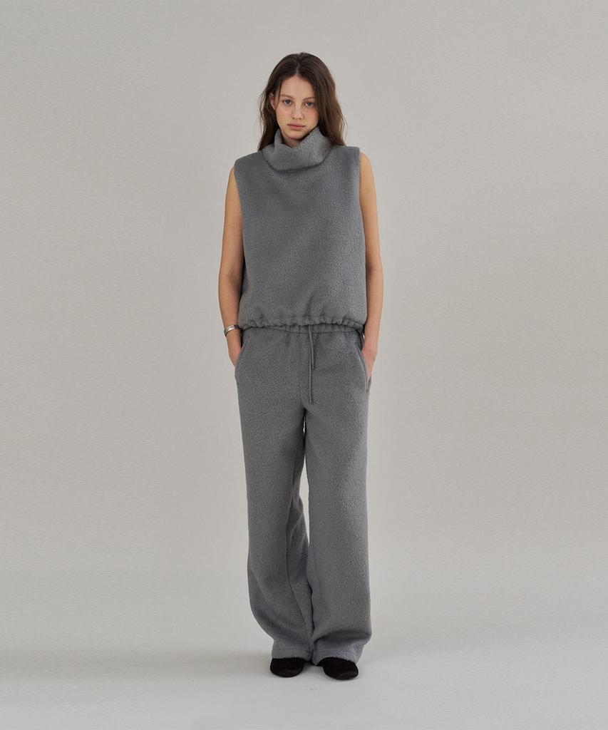 Deolil Boucle Jogger Pants_Gray