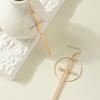 Large European & American Metal Ear Cuff: Versatile, Trendy Round Ring Jewelry