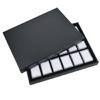 Jewelry and Gemstones Storage Box 18 Compartments Organiser for Diamonds Beads and Collectibles with Foam Padding