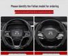 Suede Genuine Leather Steering Wheel Cover for Rising Auto F7, ER6, MARVEL R, R7