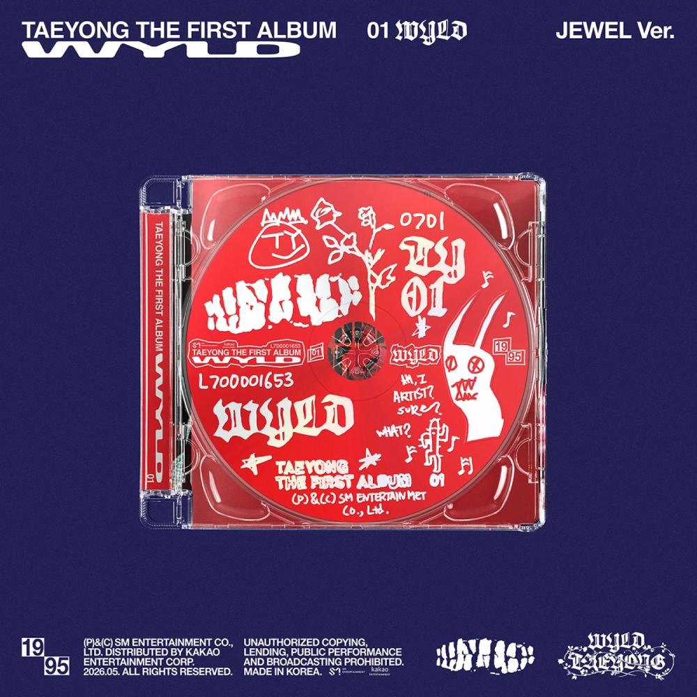 Taeyong Wyld 1. Album Jewel Case Version.