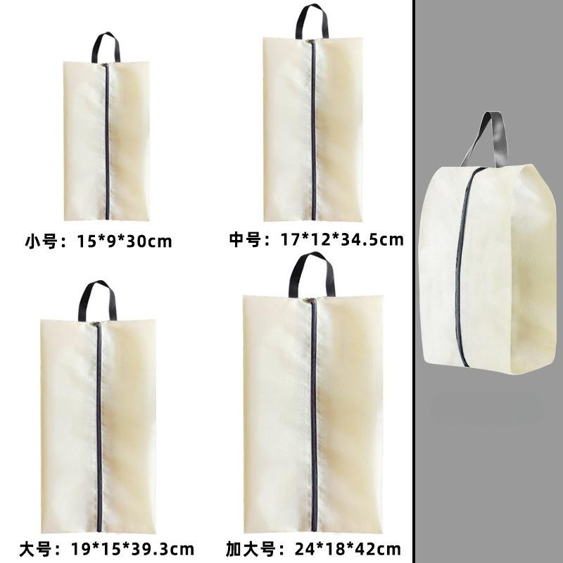 Portable Shoe Storage Bags Travel Shoe Cover Pouch Waterproof Pocket Unisex Zipper Organizer Bag Tote Bag Shoe Storage Pack