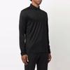 Emporio Armani SS21 Logo Print Pullover Long Sleeve Polo Shirt Men tops Black 8N1F97-1JUVZ-0999
