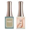 15-Color Translucent Pink & White Gel Nail Polish - Versatile and Popular Salon Exclusive
