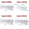 Transparent Fresh Iced Box Detachable Chilled Fruit Fresh-keeping Box New Condiment Tray