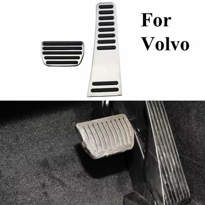 Pro Volvo XC60 XC90 S90 V90 2018 2019 2020 Nerezový Kryt Pedálů Plynu a Brzdy pro Auto