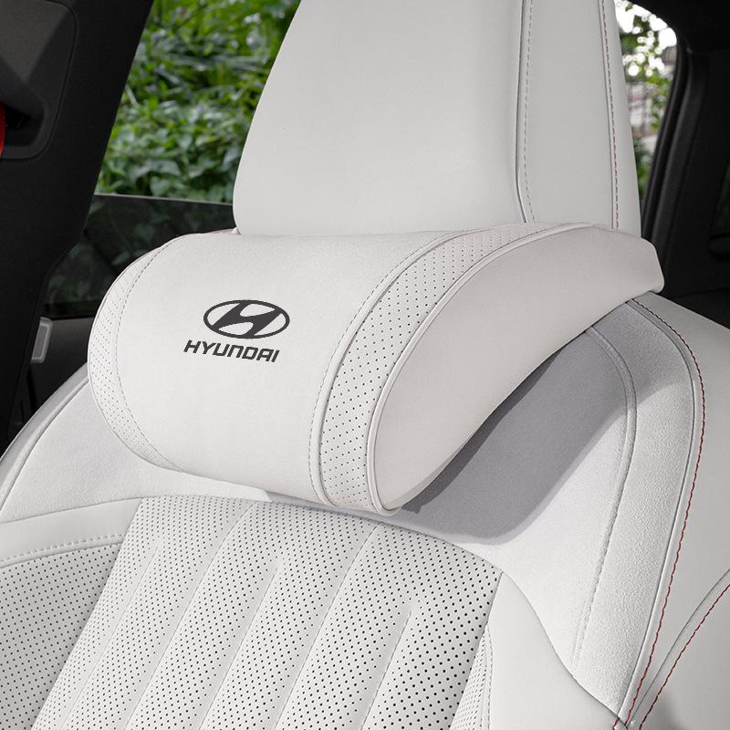 Fits Hyundai ix35, ix25, Elantra, Mingtu, and Langdong car seat headrests and neck supports.