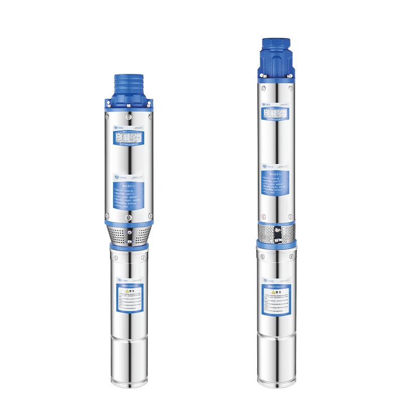 QJD Stainless Steel Deep Well Submersible Pump for High Head and Large Flow