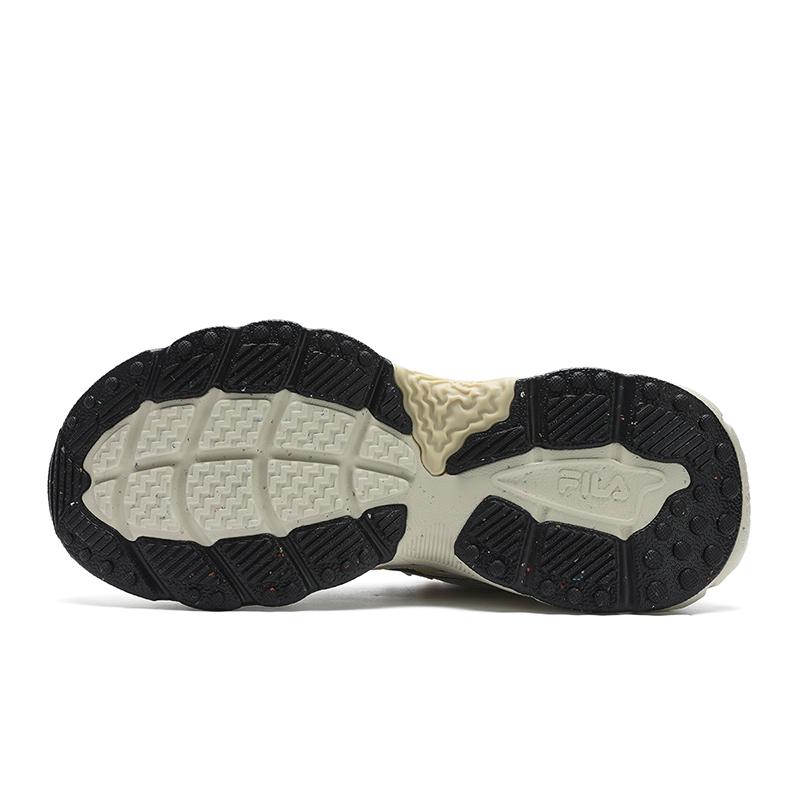 Fila Fern Fashion Thick Sole Height Increasing Low Top Casual Shoes Men Sneakers Silver Brown F12M431110FSC