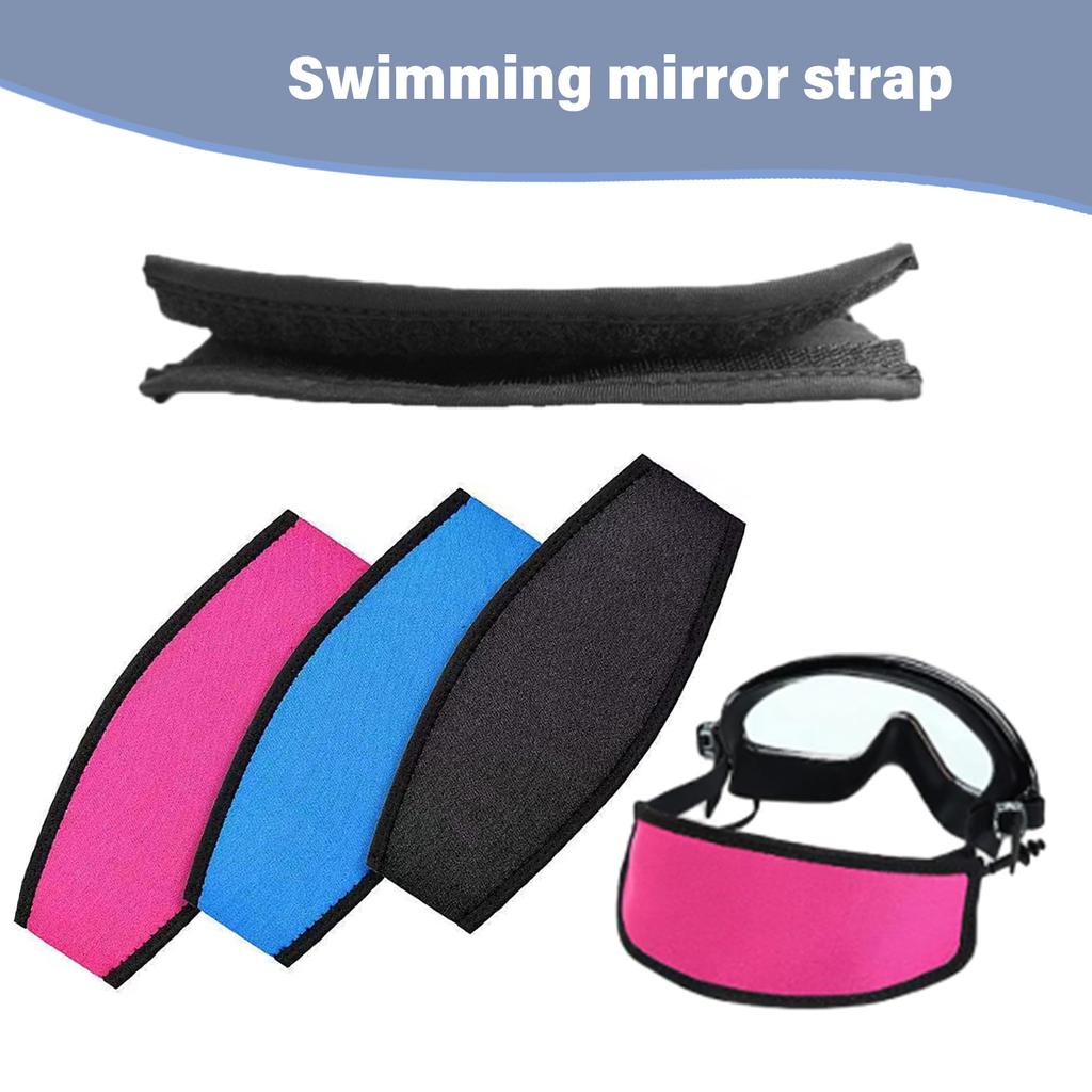 Neopren-Maskenbandabdeckung, Schnorchelmaske, Kopfband, Tauchhaarschutz, Wickeltuch, komfortables Tauchwickelband, langlebig