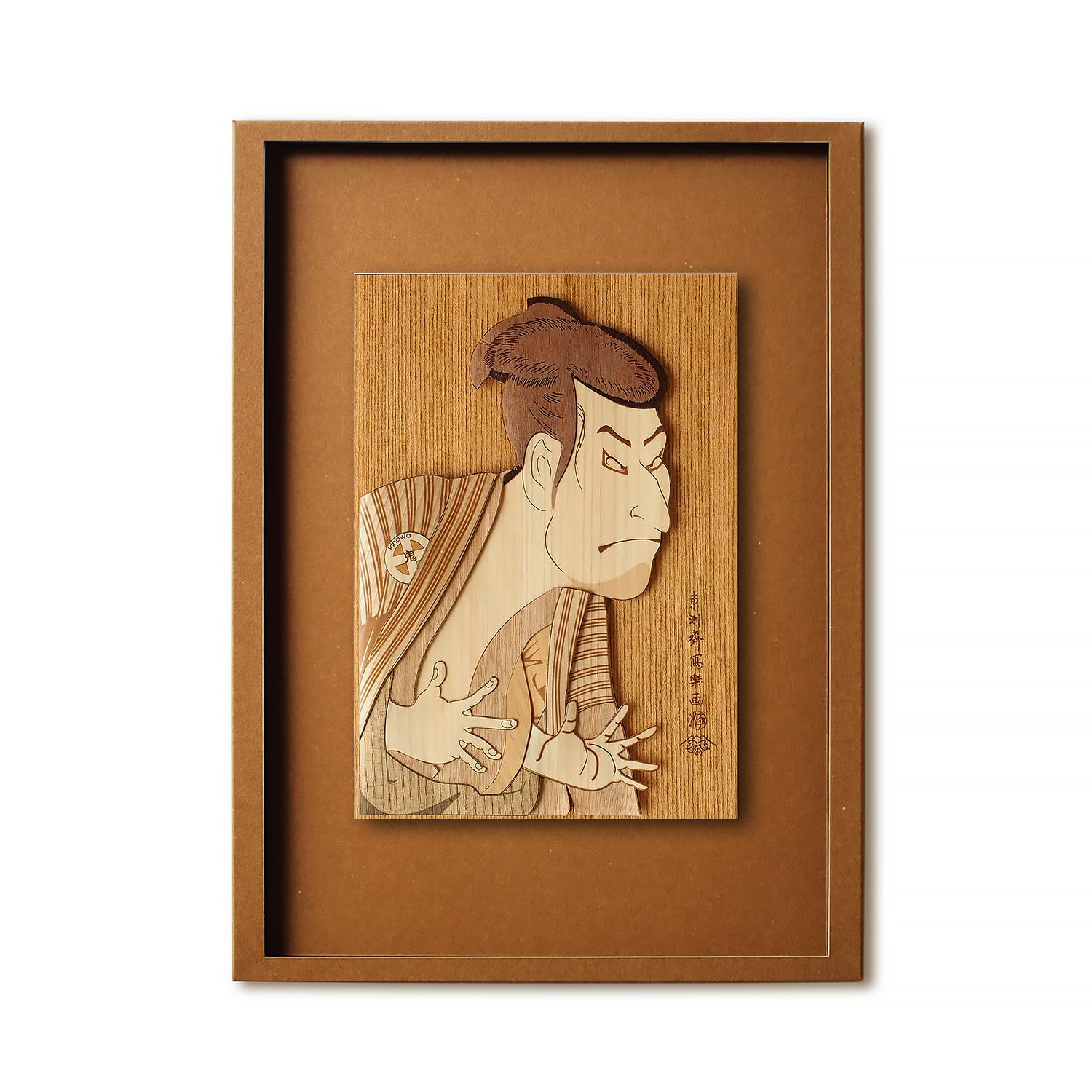 

KINOWA Otani Oniji III: The Slave Edobei Woodcut Print, Original Handmade Kit, Ukiyo-e, Sharaku, Made in Japan