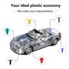 100pcs Car Clips Fastener Screws Bumper Interior Decoration Auto Plastic Random Mixing Universal Plastic