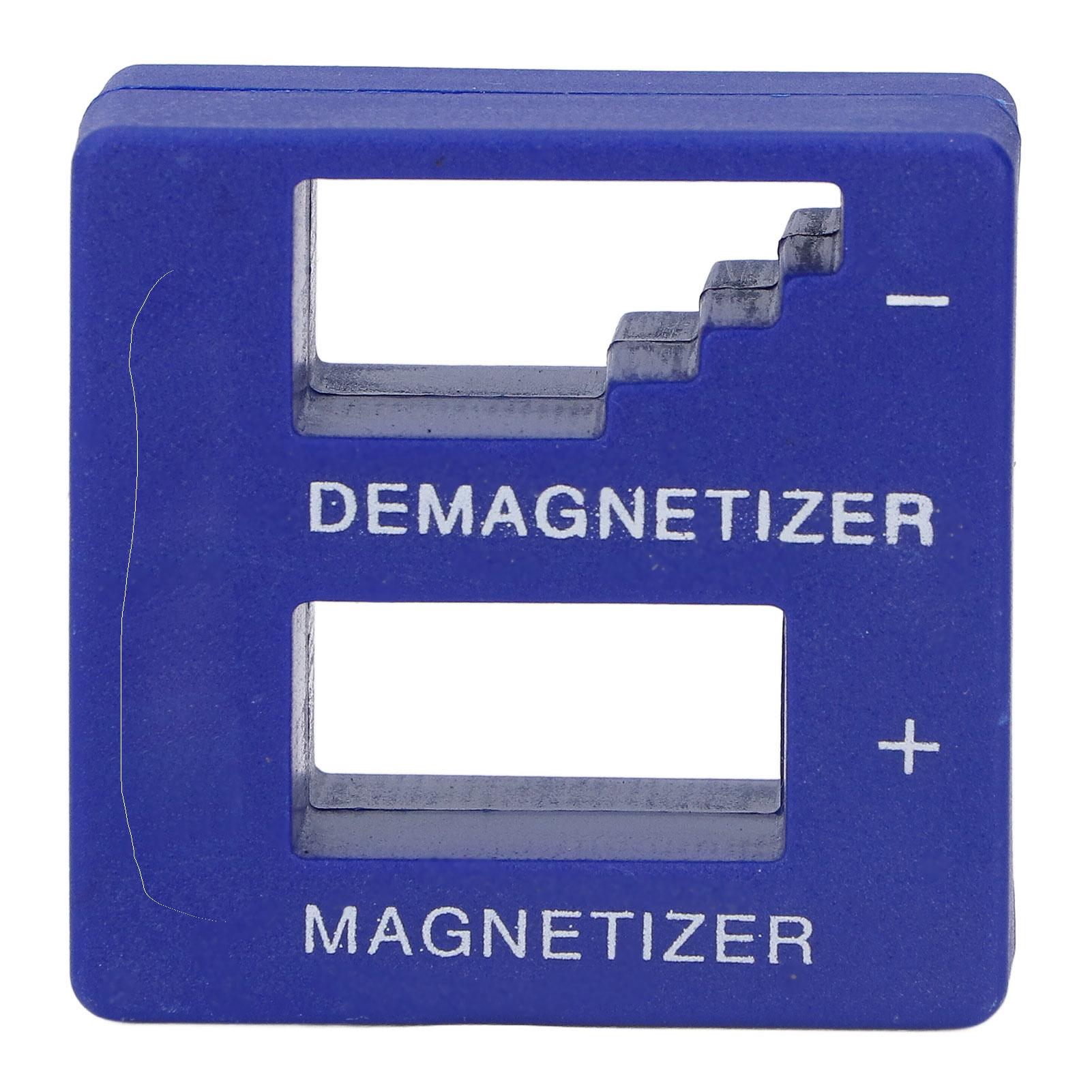 Magneser Demagnetyzer ABS Przenośne Narzędzie do Bitów Śrubokrętowych Śrub Nakrętek Pincety Pomarańczowe