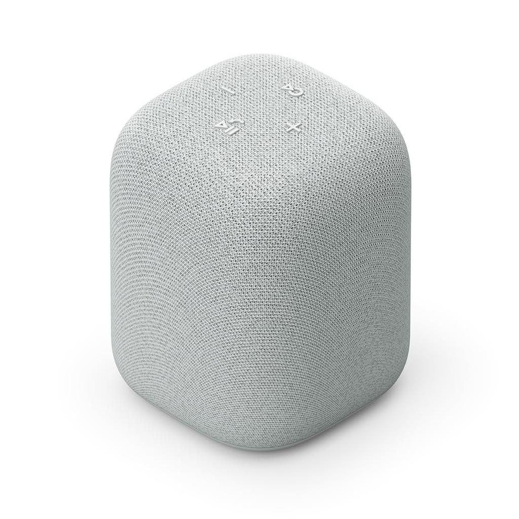 Sony LinkBuds Speaker Bluetooth Compact Clear Long Battery Strap HC Light Gray Speaker, Body, Sound, 25-Hour Life, Water-Resistant, Included, SRS-LS1