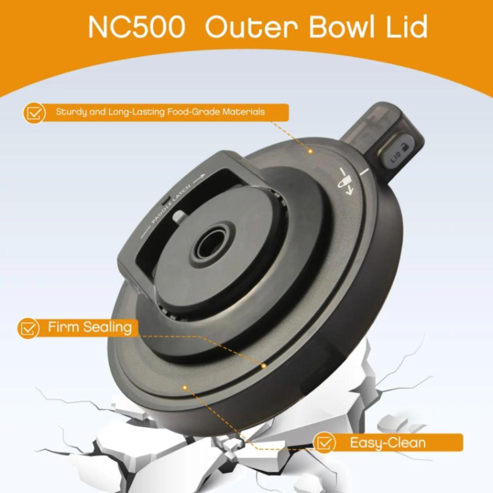 With Container Outer Bowl Lid For Series Ice Cream Makers Creami Lid Replacement Part  For Ninja