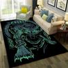 Nordic Viking Odin Valhalla Valknut Carpet Rug for Bedroom Living Room Home Sofa Decoration,Children Game Large Decor Floor Mat