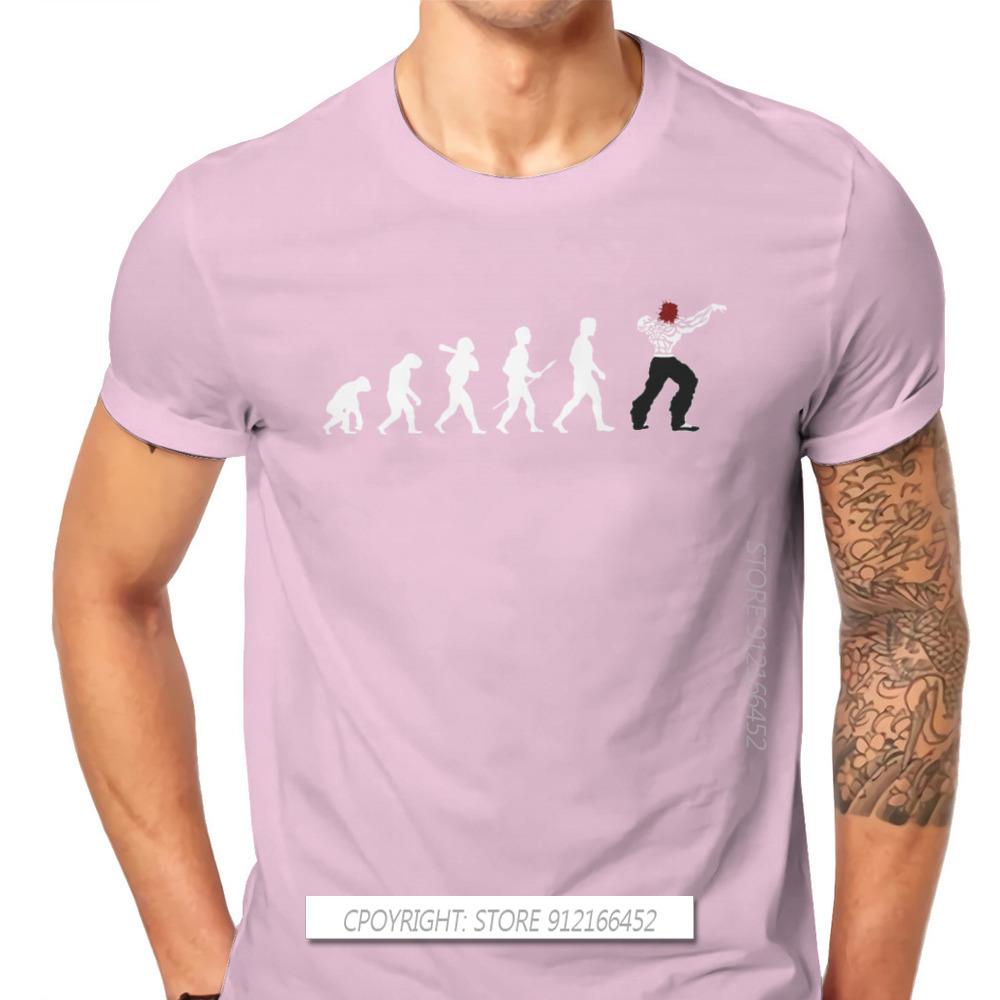 Grappler Baki Hanma Yujiro Dou Manga Tričko Pro Muže Evoluce Ogre Humor Trička Tričko Designér Trendy Volné