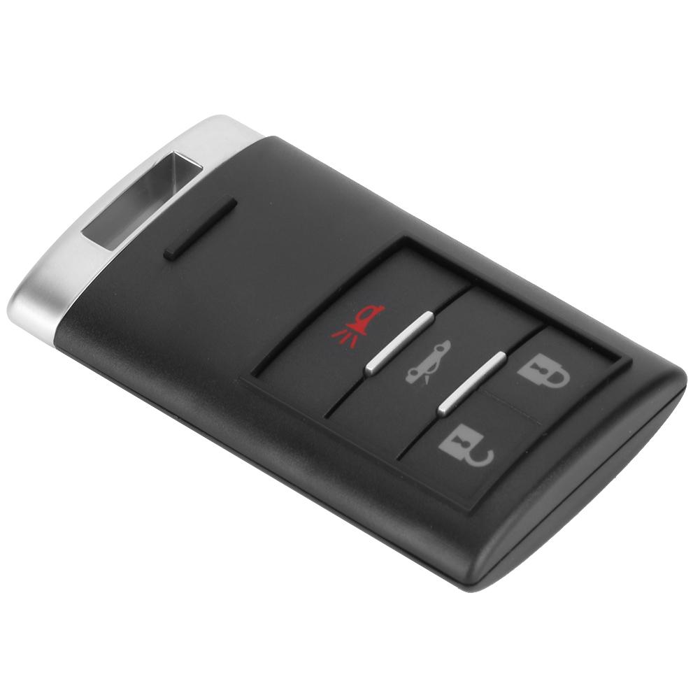 Durable Textured 4 Button Car Remote Smart Key Fob Case Shell Fit for Chevrolet Corvette