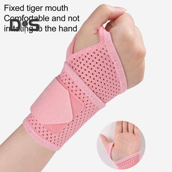 1pc Support de Poignet Sportif Réglable Respirant Sangle de Maintien du Poignet Homme Femme Fitness Enveloppement de Poignet Arthrite Tendinite Soulagement de la Douleur Manchon de Compression