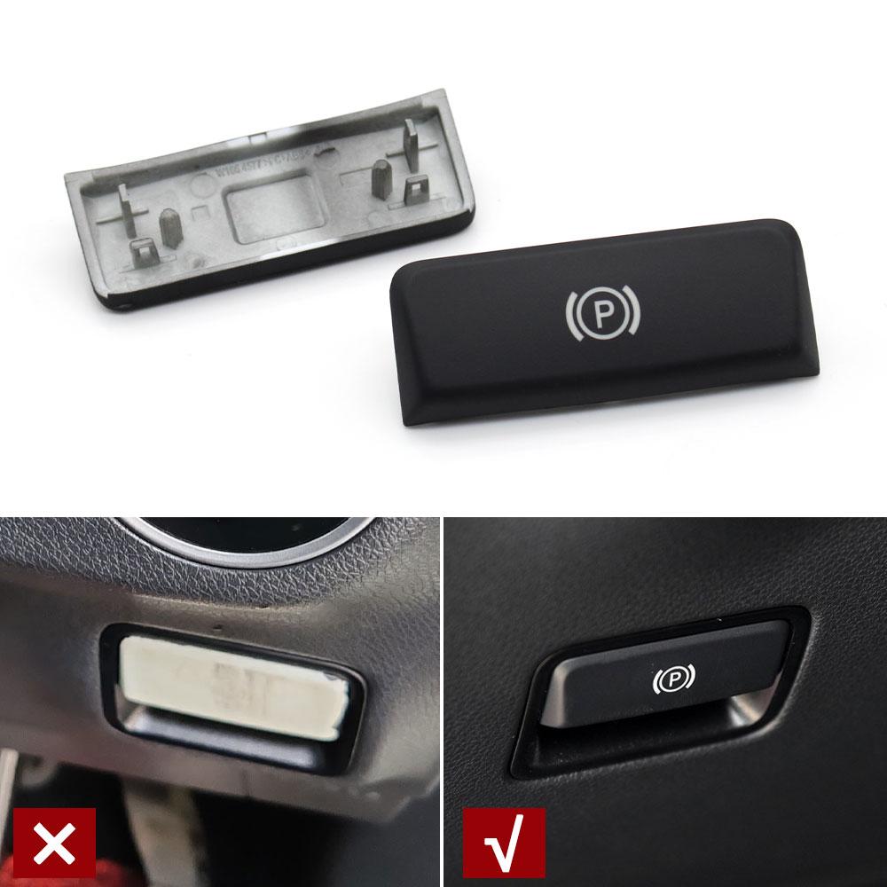 Car Accessories P Button HandBrake Release Switch Button Cover For Benz A B GLA CLA ML GL GLE SLK W176 W246 W156 W117 W166 W222